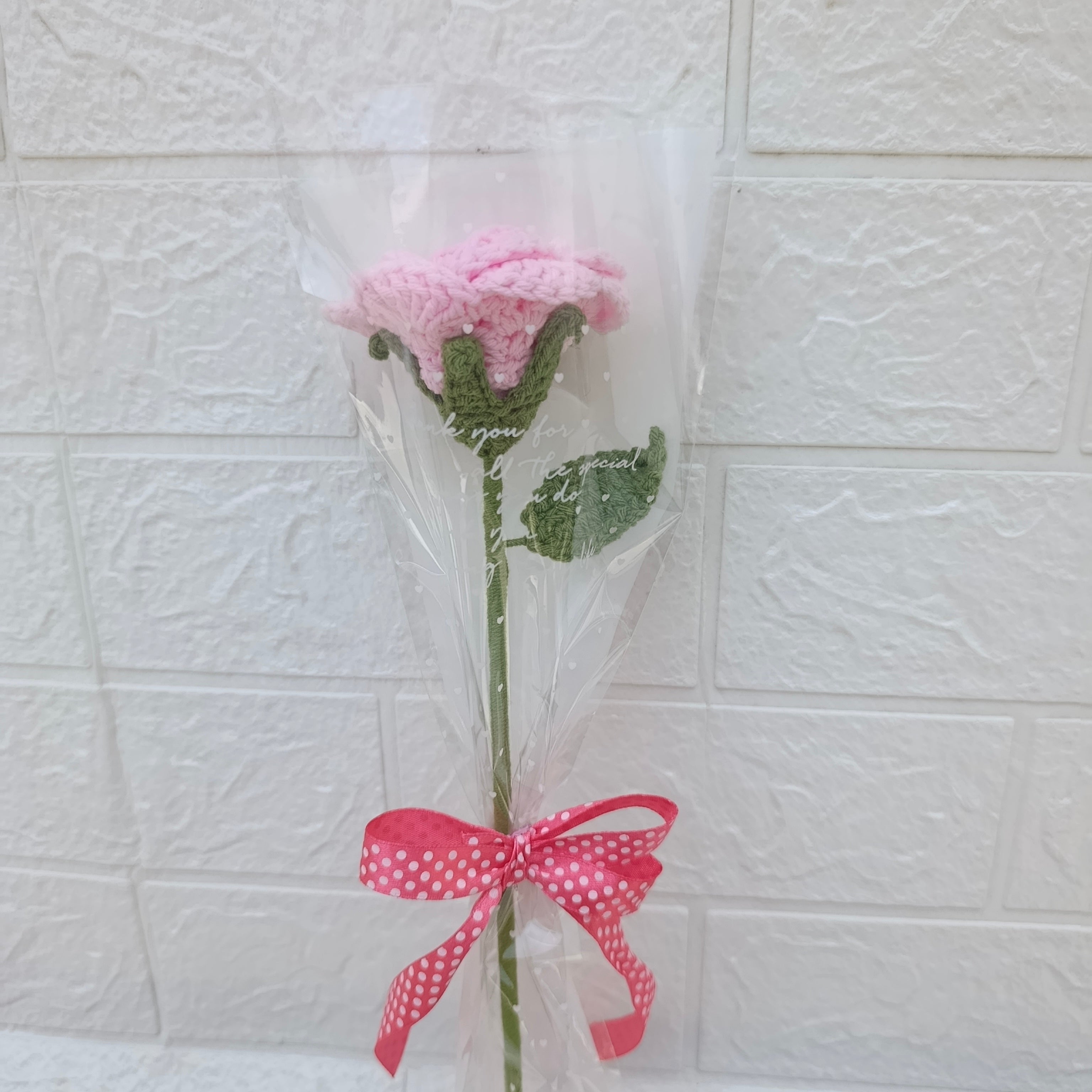 Rosa Tejida a Mano