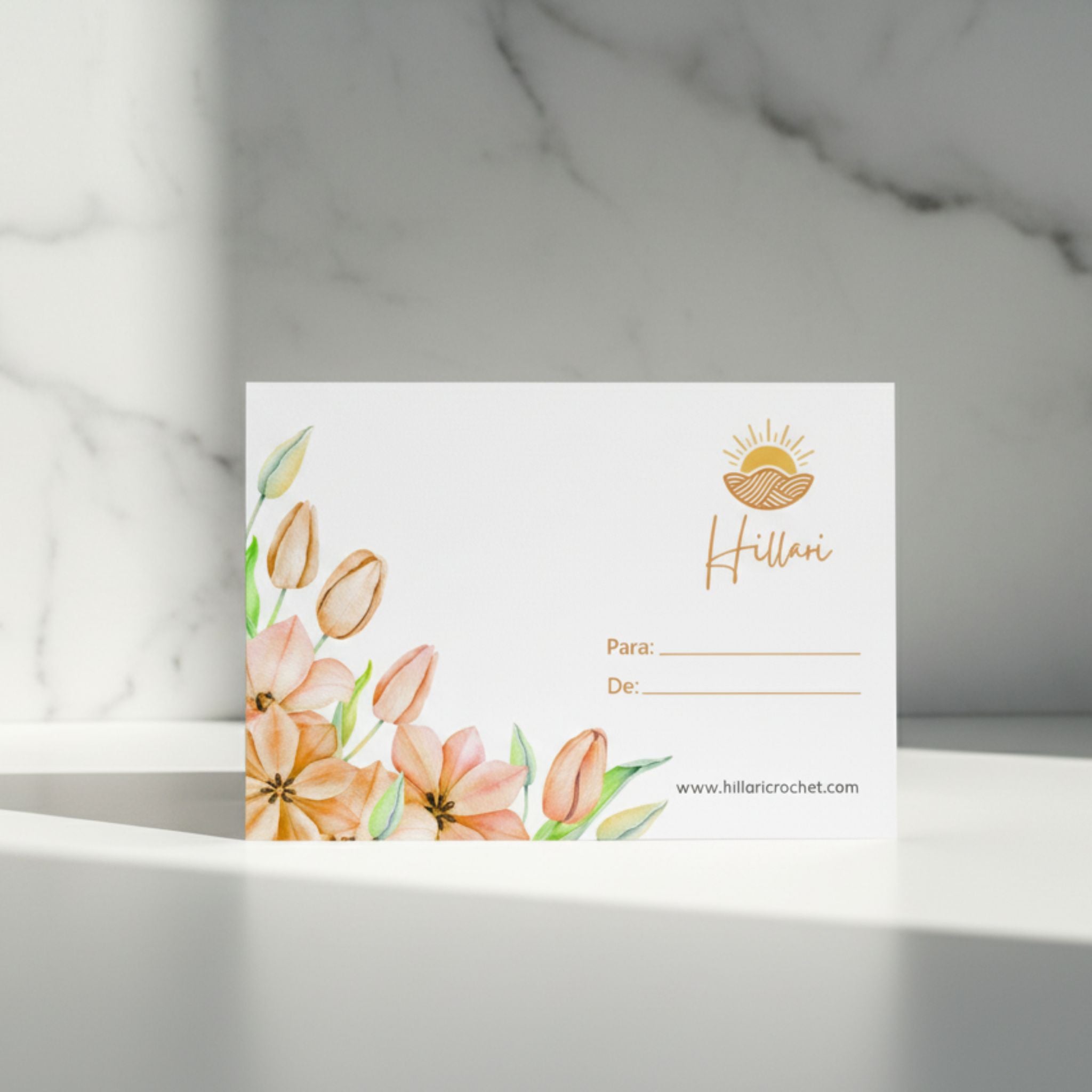 Box Flores Crochet: 3 Rosas + Margarita